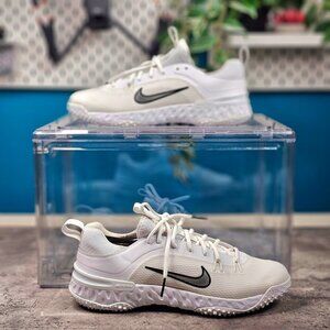 Size 10 - Nike Huarache 9 Elite TF LAX White Black
